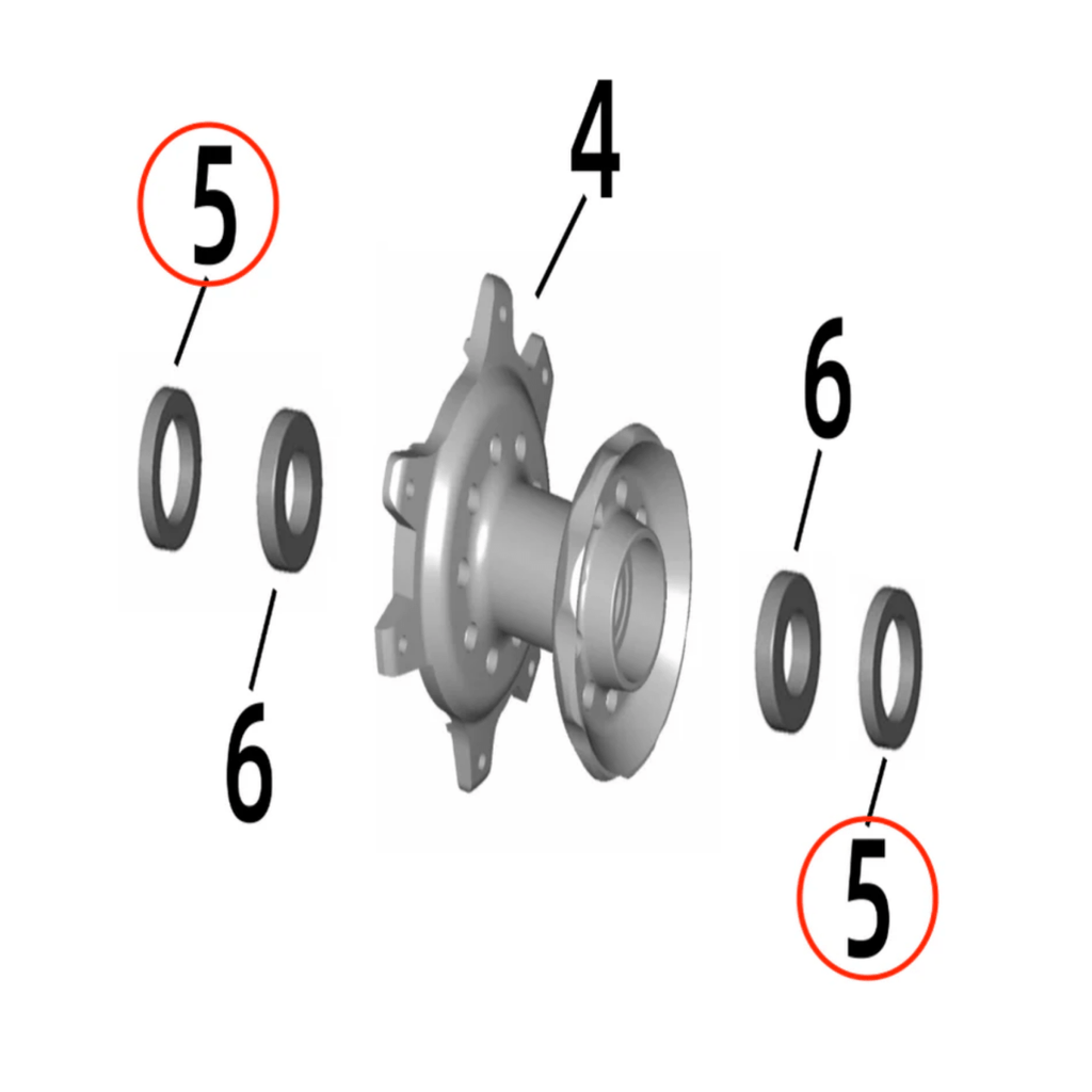 Ultra Bee Front Wheel Hub Oil Seal